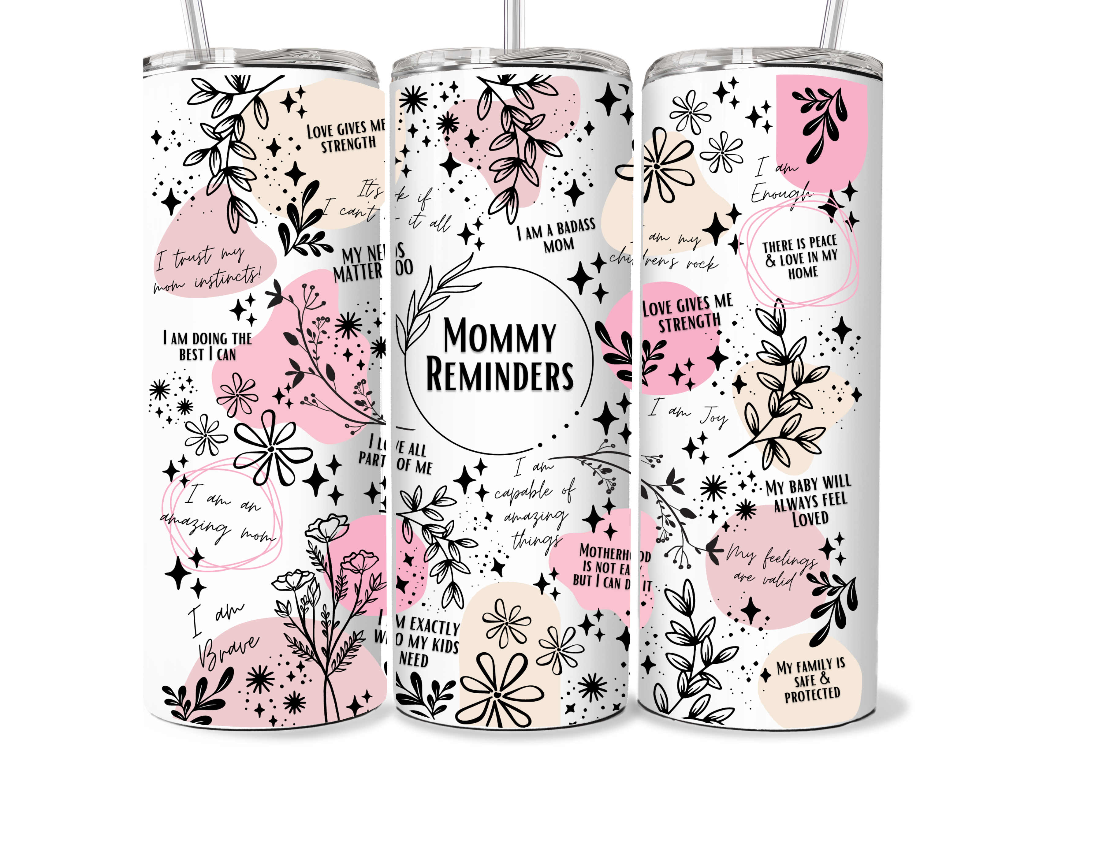 Mommy reminders 20oz tumbler